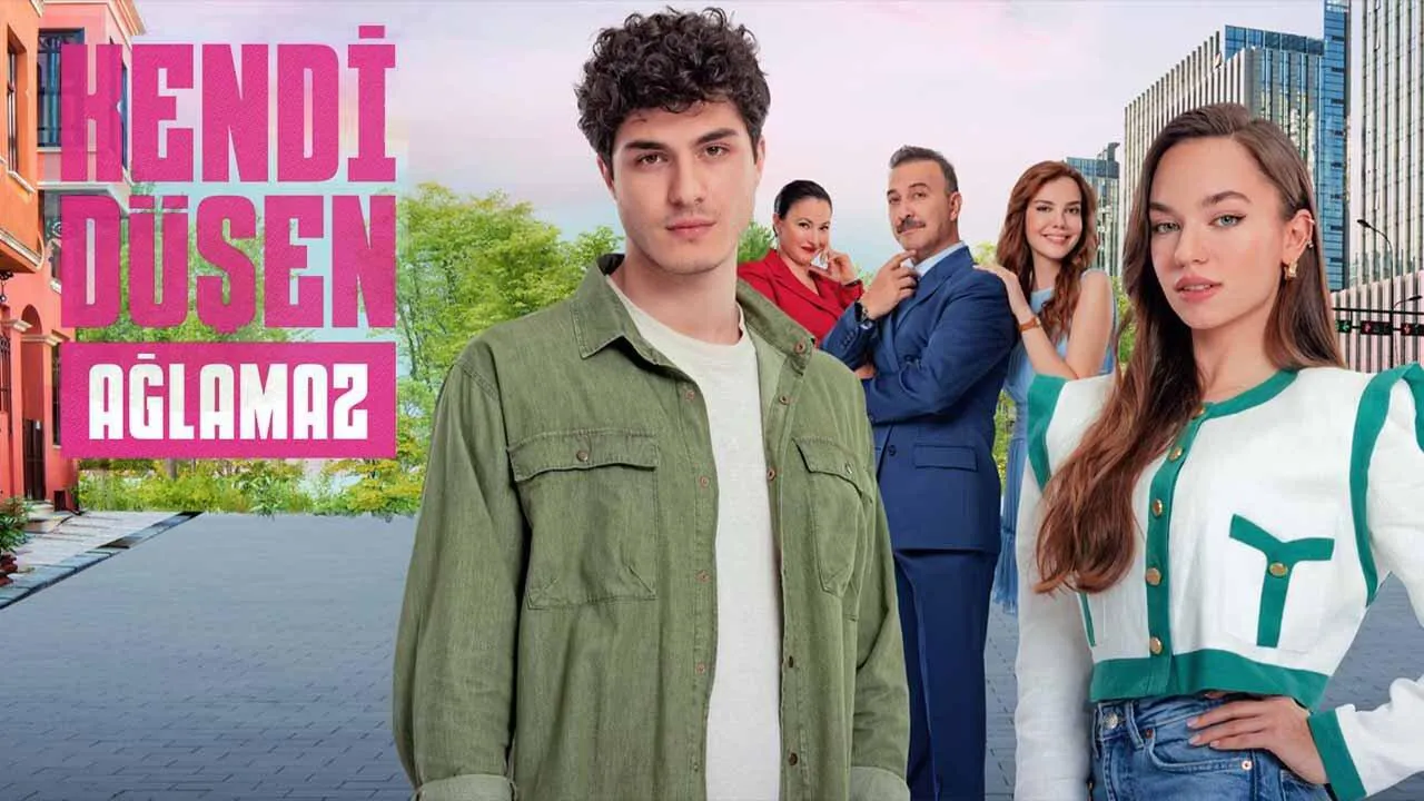مسلسل من يقع بنفسه لا يبكي الحلقة 19 التاسعة عشر مترجمة HD