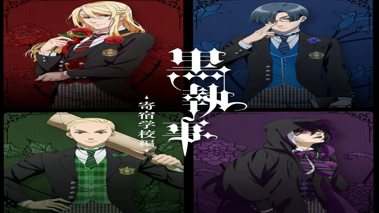 انمي Kuroshitsuji: Kishuku Gakkou-hen الحلقة 5 الخامسة مترجمة انمي فور اب